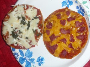 mini pizzas